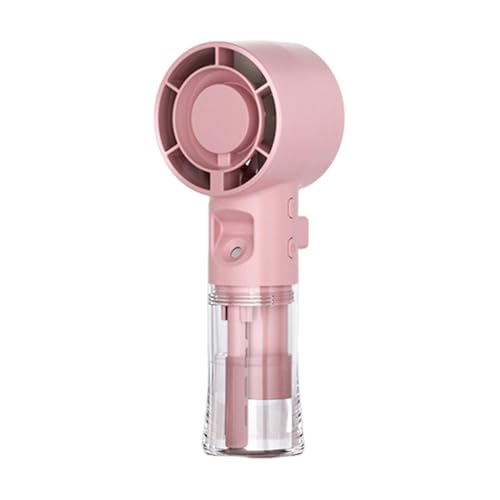 Ventilador portátil con nebulizador para evitar sofocos en viajes 2
