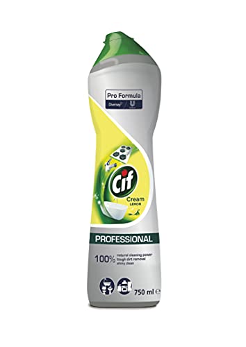 Cif limpiador crema 750 ml, Limón profesional