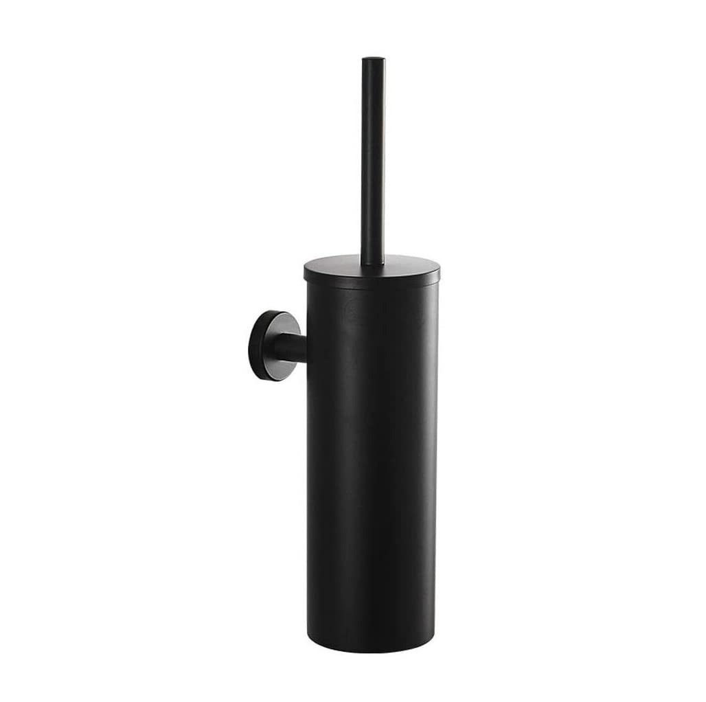 Cepillo de Limpieza Escobilla Y Soporte Para Inodoro Montado En La Pared Escobillas De Inodoro De Acero Inoxidable Juego De Depurador De Baño WC Escobilla De Baño Escobilla De Inodoro Cepillo de Baño