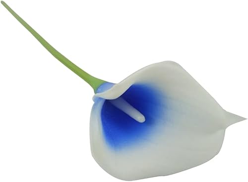 Miniatura 7 de Ramo de boda nupcial de 20 calas. Ramos de flores de látex con textura real