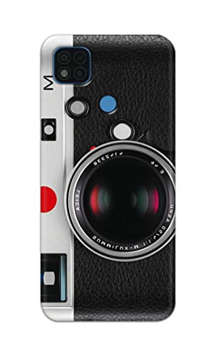 Image of Printed Hard Back Cover Case for Mi Poco C31 Back Cover (Vintage Camera) -1302