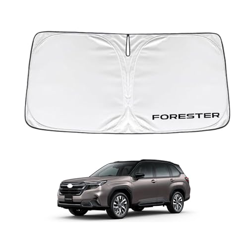 KOKATO スバル フォレスター SL系 6代目 SL5 SLG 2025年4月〜現行 車種専用設計 サンシェード 車 フロント さんしぇーど 暑さ対策 日除け 遮熱 遮光 uvカット 紫外線遮蔽 折り畳み式 収納ポーチ付き 取付簡単 保護パーツ