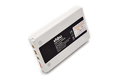 vhbw 1x batería reemplaza Metrologic BA 80S700 para escáner códigos de Barra, TPV (700 mAh, 3,7 V, Li Ion)