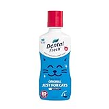 Dental Fresh Cat Water Additive, Tuna Flavor Dental Care – Easy Oral Care, Cleaner Teeth, Fresh Breath and Tartar Support for Cats