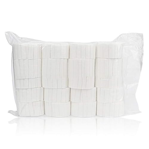 TingHaoO 50 weiße Zahnbaumwollrollen, hochsaugfähig, unsteril, für Zahnärzte