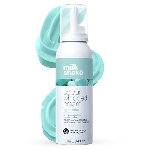 milk_shake Colour Whipped Cream Light Blue 100 ml, 100 ml (Pack of 1)