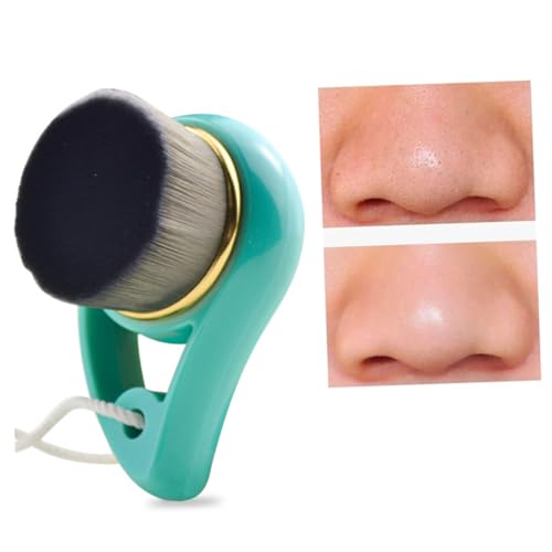 OATIPHO Facial Brush Fiber Face Cleaning Brush Gentle Exfoliating Green Deep Pore