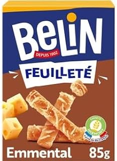 Belin Crackers Feuilletes Fromage 85g