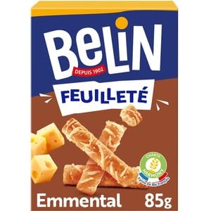 Belin Crackers Feuilletes Fromage 95g Belin Cheese Crackers Feuilletes 95g