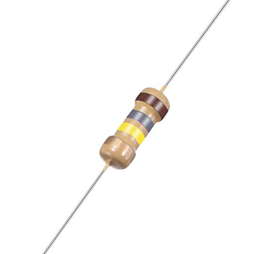 Image of INVENTO 100Pcs 180K Ohm Carbon Film Resistor 1 /4 W Resistance 0.25 Watt 250mW 5% Toleance High Quality For DIY