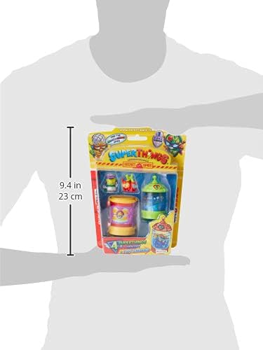 SuperThings Rivals of Kaboom - Secret Spies - Blister (PST6B416IN00) with 4 Figures, 1 Hideout and 1 Detector