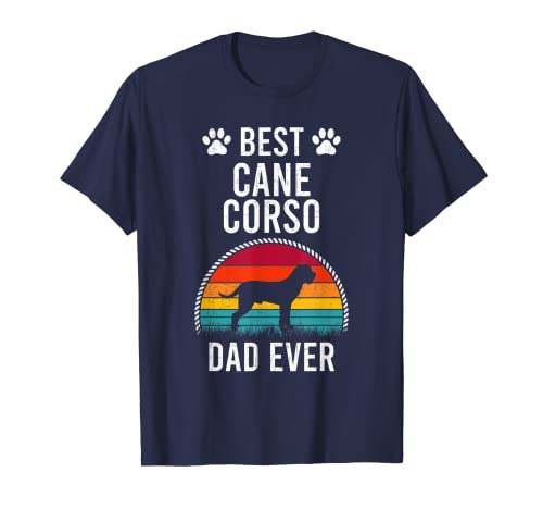 Mejor Cane Corso DAD Amante de los Perros Camiseta