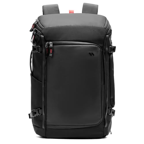Inateck 40L Waterproof Travel Backpack, Mens Laptop Rucksack, Splashproof Backpack for 17 Inch Laptop, Ideal for Business & Weekender Trip, Fits Suitcase, Hand Luggage Carry On Bag