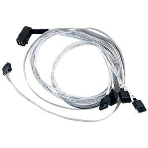 Switch On Cable Mini SAS HD x4 a 4 SATA 0.8M