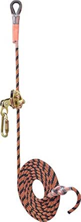 LACK+DECKER Guided Type Fall Arrester With Quarter Turn Lock Karabiner ...