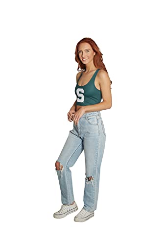 Image of Lojobands Women's College Gameday Outfit Tank Top Tailgate Crop Top One Size Fits Most