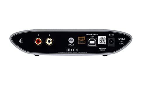 iFi - Zen Air DAC - Hires DAC & Amp w/USB-C in, 6.3mm & 4.4mm heaphone Out & RCA & 4.4mm line Out