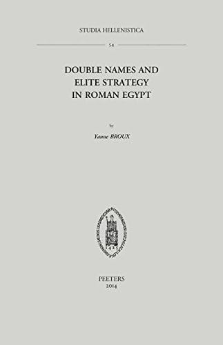 Double Names and Elite Strategy in Roman Egypt