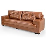 Sofá Julia 3 Lugares Confort Courissimo Caramelo 852