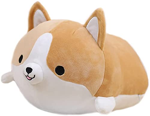 Kasoyo Cute Funny Corgi Dog Butt Plush Pillow Soft Toy 35-50cm, Brown-s-35cm (8541790143)