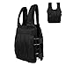 Akozon Oxford Cloth Heavy Duty Weighted Vest for Strength Training, Adjustable 50KG Workout Fitness Jacket with Compressed Foam Pad