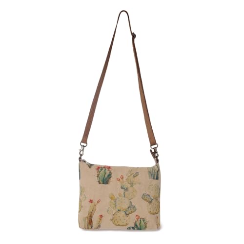 Crossbody Sling Bags - 8" x 10" Handcrafted Handbags, Cotton Canvas Purses3