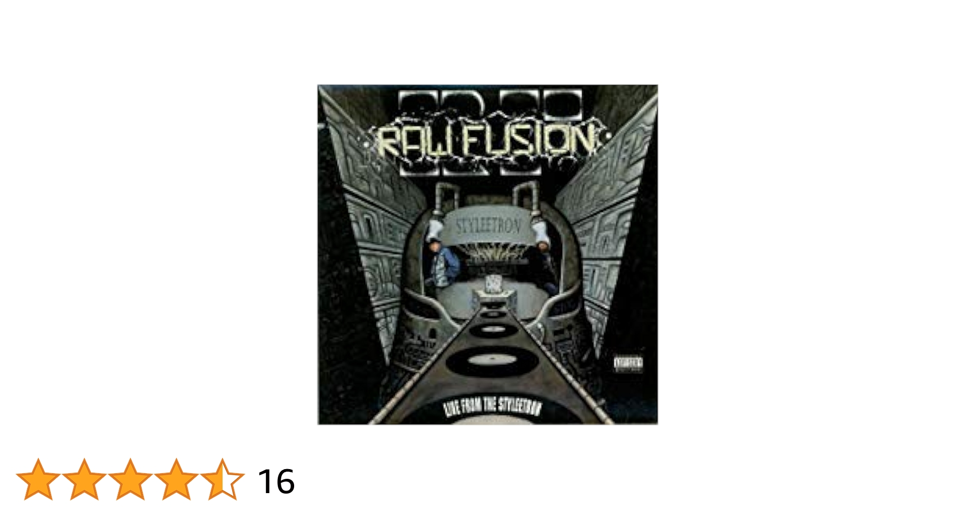 洋楽 RAW FUSION LIVE FROM THE STYLETRON LP Raw Fusion – Live From The Styleetron – Vinyl (LP, Album
