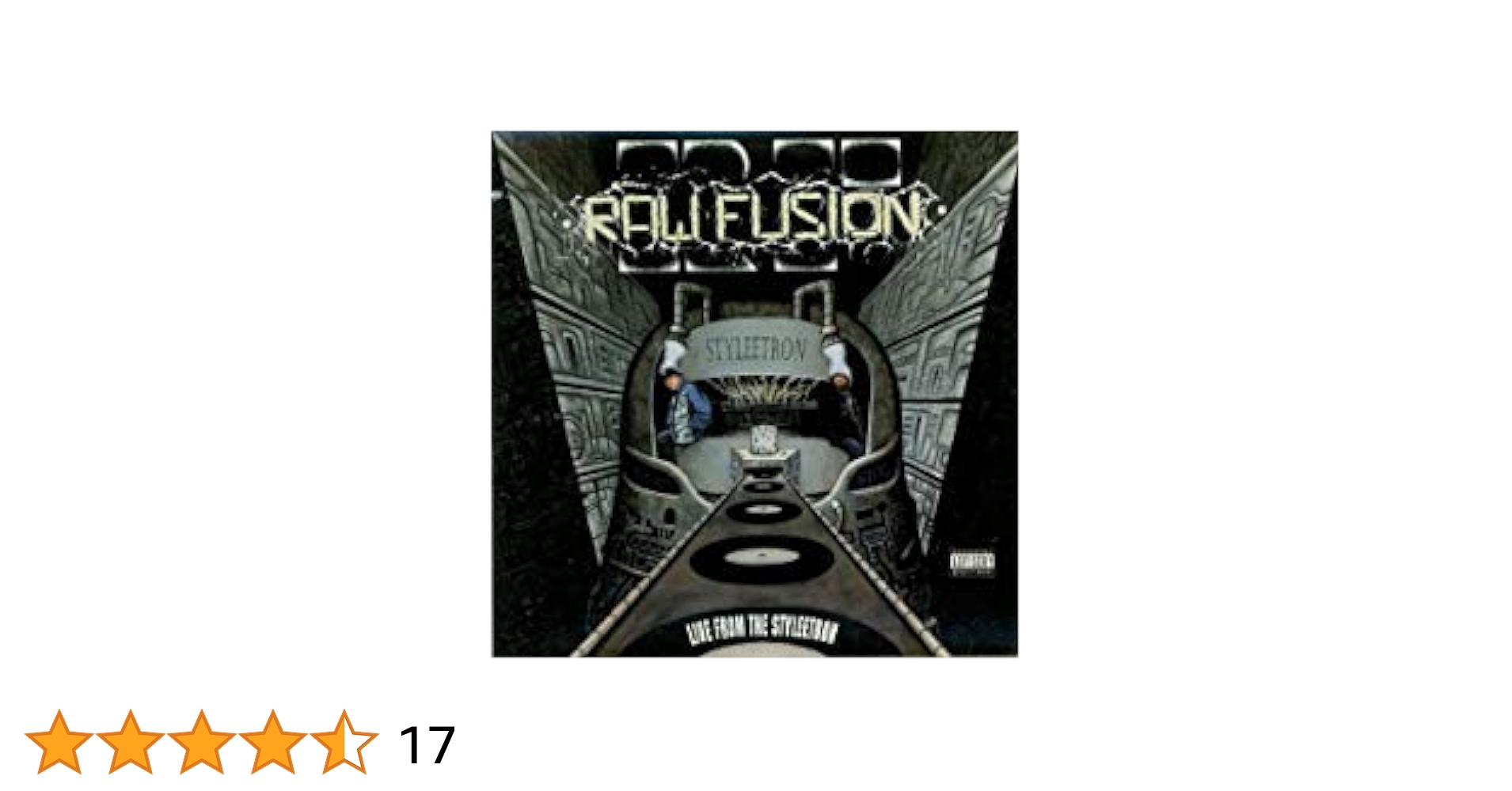 洋楽 RAW FUSION LIVE FROM THE STYLETRON LP Raw Fusion – Live