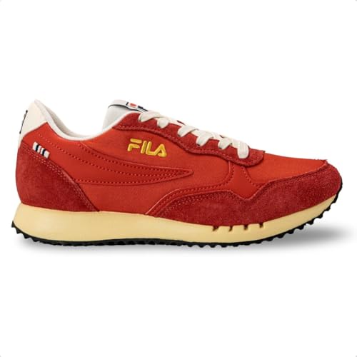 Tênis Fila Feminino Euro Jogger Vintage Vermelho/bege/marinho F02l00421-7373 34
