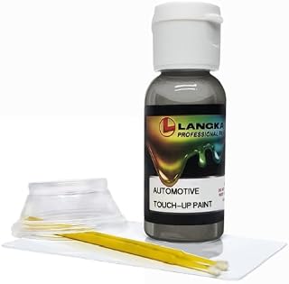 Langka 1oz Touch-Up Paint Compatible with 2012, Acura, CSX, NH-737M, Polished Gray Metal Metallic