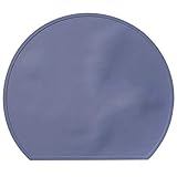 Milisten 1stück Silikon Tischset Blau Antirutschmatte Für Haushalt Hochtemperaturbeständig Einfache Tischdekoration Für Zuhause Und Partys Für Geschirr Töpfe Und Tassen