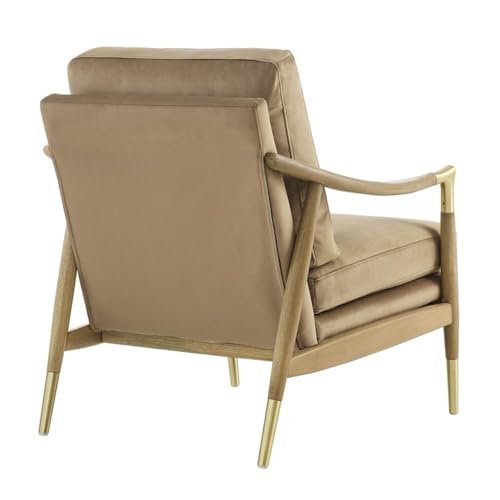 Sillón Plegable Tela Marrón miniatura 6