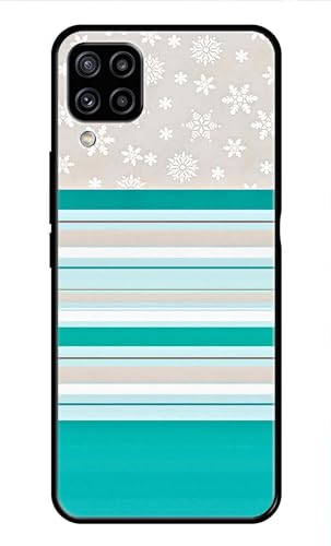 Image of Metal TPU Printed Back Cover for Samsung Galaxy M32 4G | Samsung Galaxy M32 Prime (Stars and Lines) 360 Degree Protection | Camera Protection -25092024(AR)