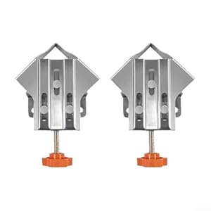 Allthingstore Edelstahl-Eckklemme R8462 Modell Spreizklemme