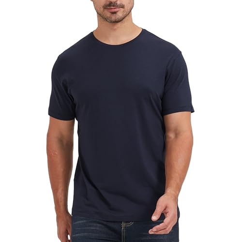 Image of netdraw Men's Ultra Soft Bamboo Viscose Cotton T-Shirt S-3XL