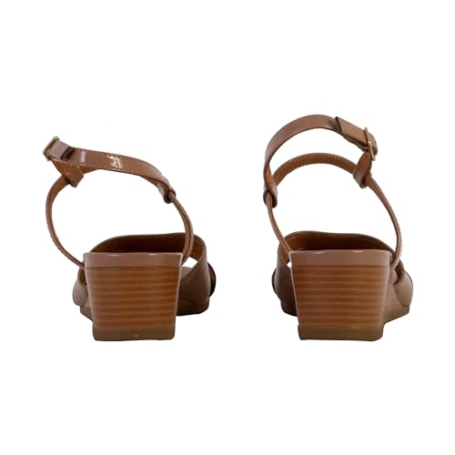Geox Damskie sandały D MARYKARMEN A Wedge DK Skin, 40 EU, Dk Skin, 40 EU