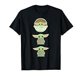 Star Wars The Mandalorian The Child Cartoon Poses T-Shirt