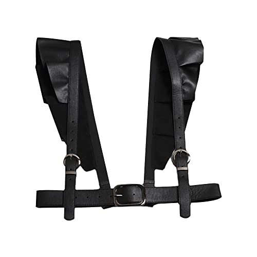 gofidin Women's Harness Leather Punk Belt Corset Women Shaper Bellyband Punk Ladies Elegant Cage Vest Body Strap