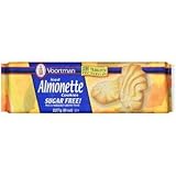 Voortman Iced Almonette Sugar-Free Cookies, 8 oz (Pack of 3)