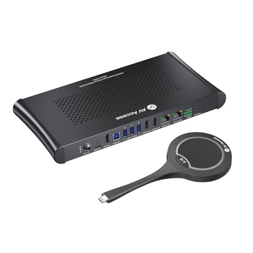 Image of v AV Access eShare W90 Conference Docking Station & Wireless Presentation System Bundle with eShare D30 USB C Casting Dongle