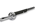 Korky 6051BP Strongarm Tank Lever Universal to Fit Front Angled Side Left and Right Mount Toilets, 1 Piece, Chrome, Faucet Style