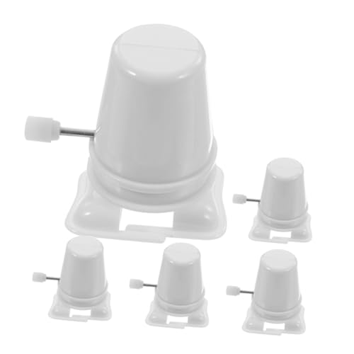 Beaupretty Aufziehroboter Bastelset für Kinder mit Kunststoff Mechanismus Selbstgemacht Bewegungsspielzeug Zubehör für Tonarbeiten und Miniatur Antrieb 5 Stück Laufspielzeug für Kreative