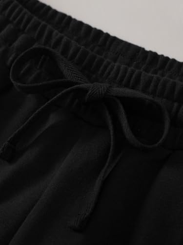 Latuza Women's Petite Lounge Pants Straight Leg Cotton Pants3