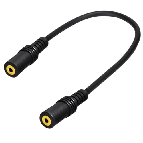 Cable Extensor de Audio 2.5mm Hembras 30 cm miniatura 1