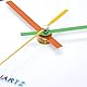 ACCSHINE Wanduhr Kinder Ohne TickgeräUsche Lautlos 30cm Modern Quarz Groß Batterie Betriebene Stereo Wanduhr Einfach zu Lesen für Kinderzimmer Zuhause KüChe Schlafzimmer BüRo Schule (Weiß)