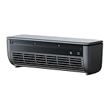 Mini Split Air Conditioner, Ductless AC Unit Wall Mounted No Window, Portable Air Conditioner with Remote Control, 3 Speed Cooling Fan for Kitchen Bedroom Small Spaces (Black)