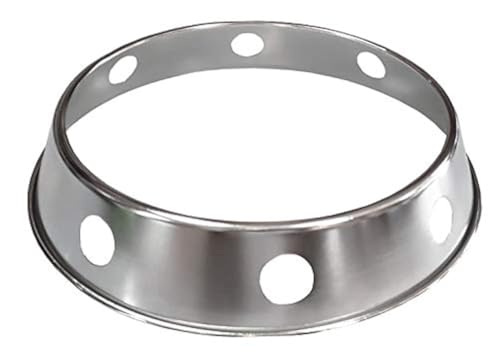 Sunrise Kitchen Supply Plated Reversible Steel Wok Ring (7.5'/10')