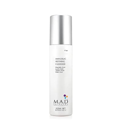 M.A.D Mandelic Refining Cleanser - Gentle Alpha-Hydroxy Acid Cocktail for Deep Cleansing, Hydration & Skin Tone Refinement - Brightening & Acne Care - Ideal for Professional Backbar & At-Home Skincare