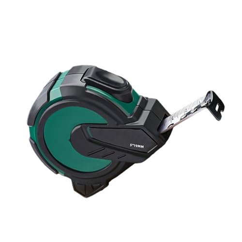 分数付き巻尺 - 16.3フィート 正確な目盛付き透明テープメジャー - ポータブルテープ定規測定ツール 建設、住宅所有者、インテリアデザイナー用