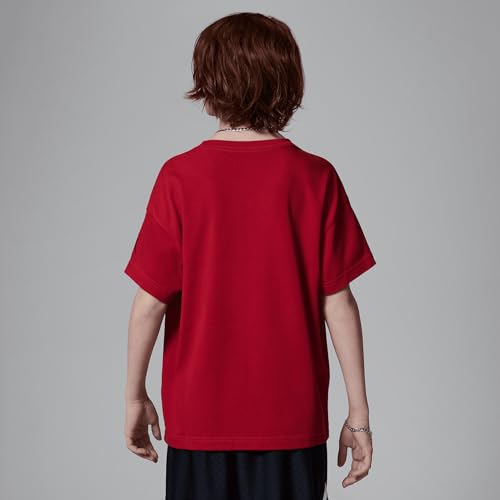 Air Jordan 1 Big Kids' Patch T-Shirt (Varsity Red, 95C899-H15)2
